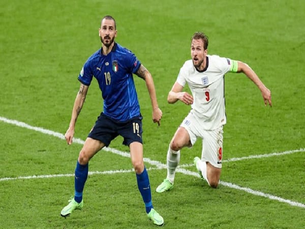 Anh và Ý từng đối đầu nhau tại CK Euro 2022